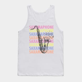 Saxamaphone Tank Top